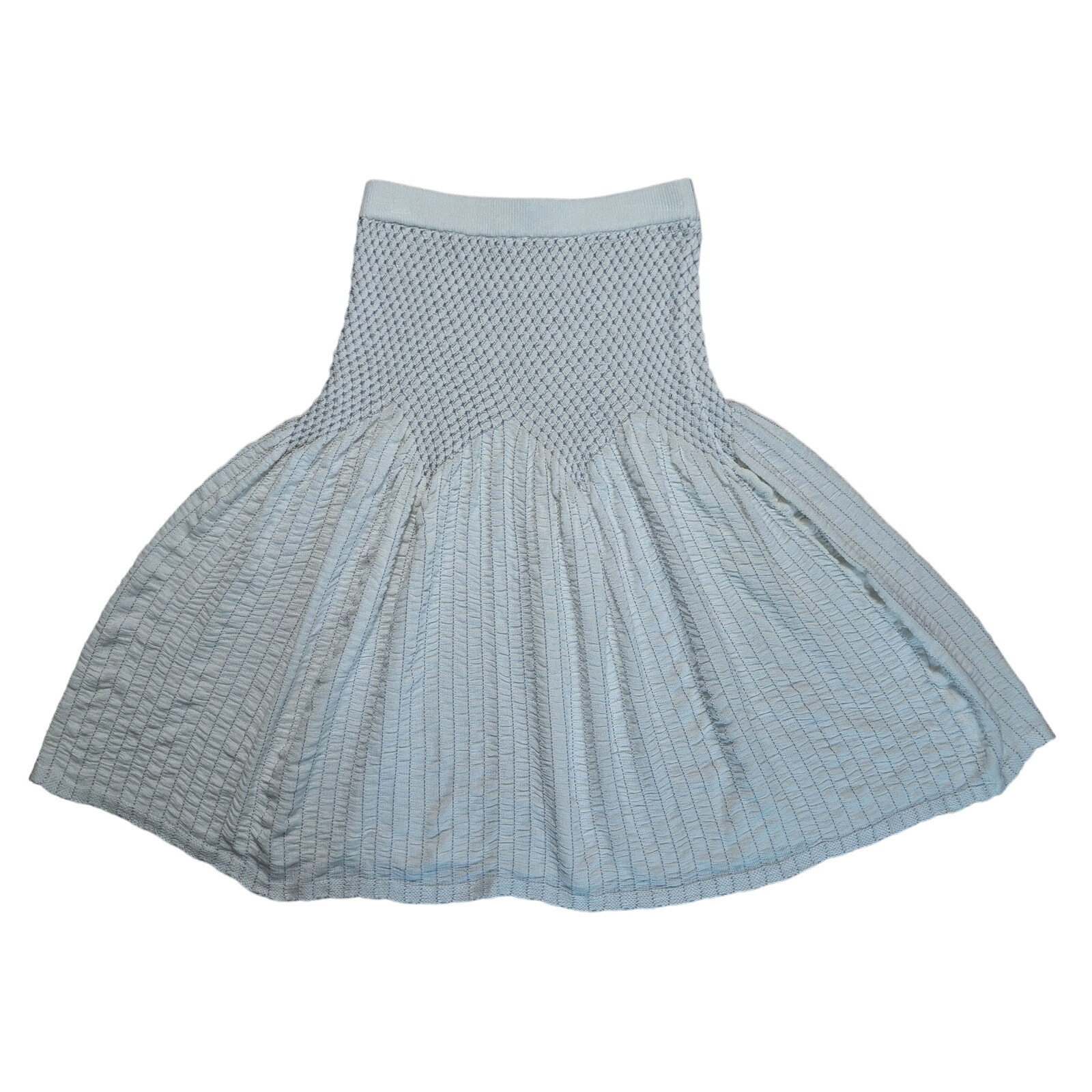 Zara Kids Shirred Stretch Knit Skirt